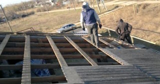 Демонтаж шифера в Кумертау - профессионально и быстро, цены от 371 руб.